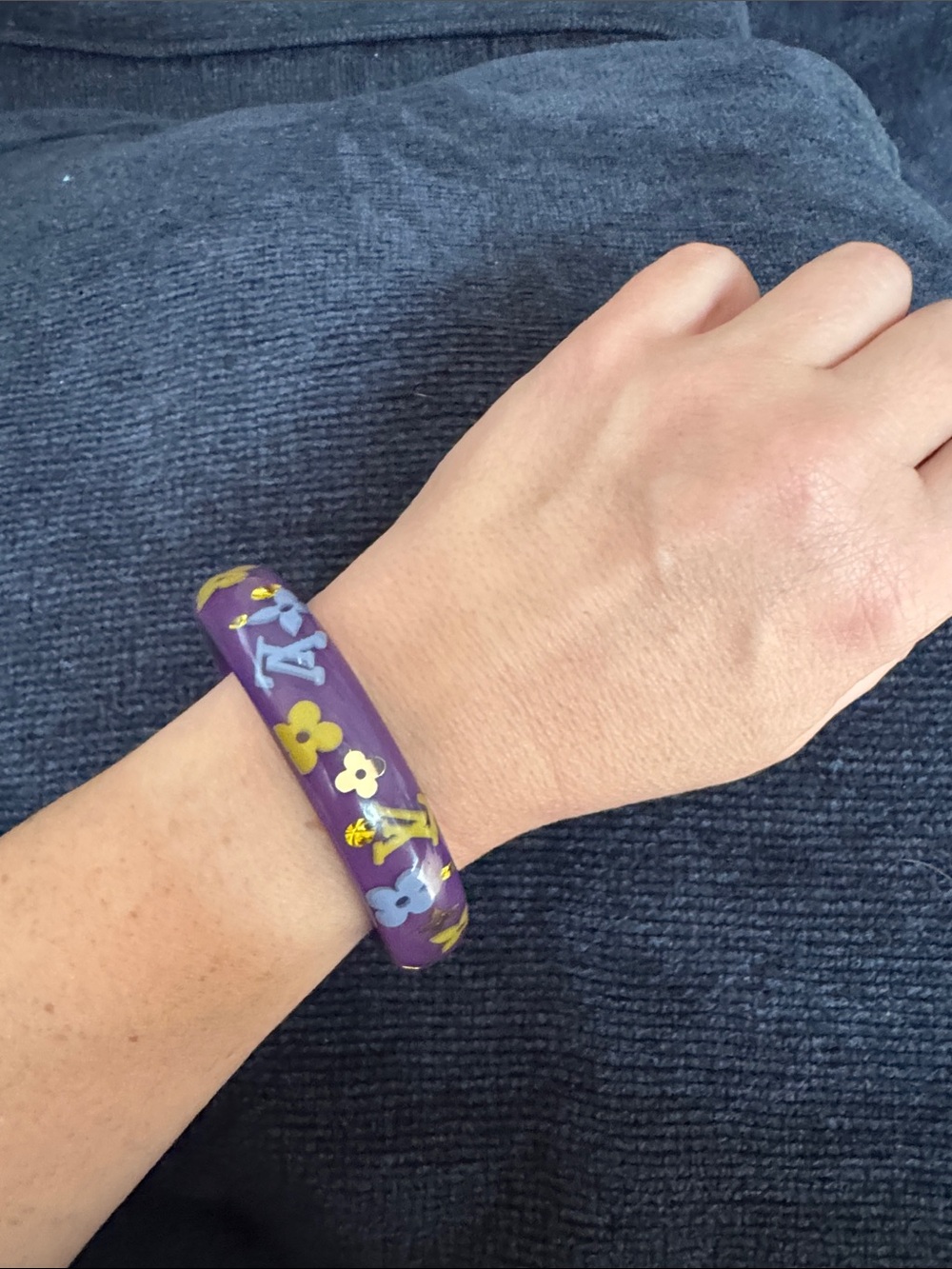 Authentic LV inclusion bracelet